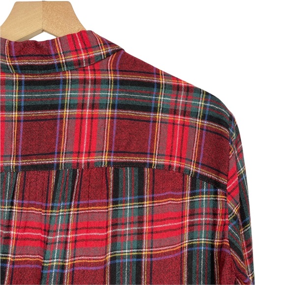 Madewell Central Tartan Plaid Wool Button Down Shirt - Picture 10 of 15